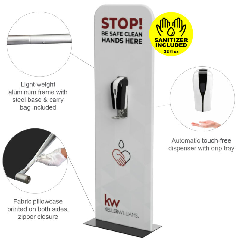 KW Hand Sanitizer Station