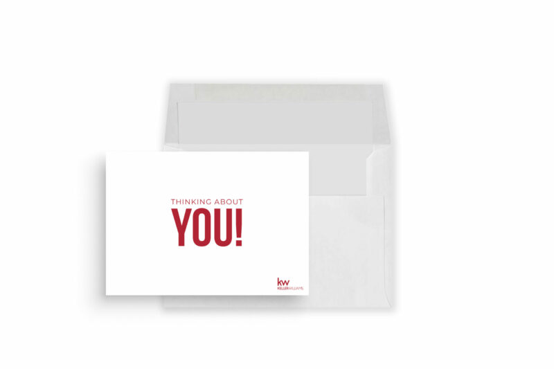 Thinking about You Greeting Cards w/Envelopes - Image 2