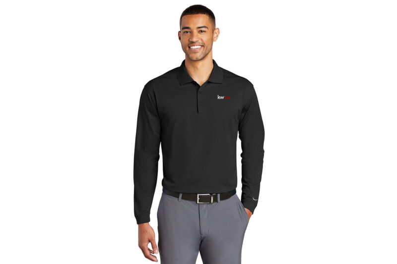 KWGO | Nike Mens Long Sleeve Polo