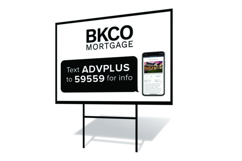 BKCO Mortgage | Sign 18" x 24" w/H-Stake