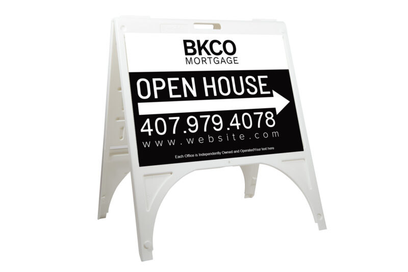 BKCO Mortgage | Quick Sign® 18 x 24 A Frame Sign