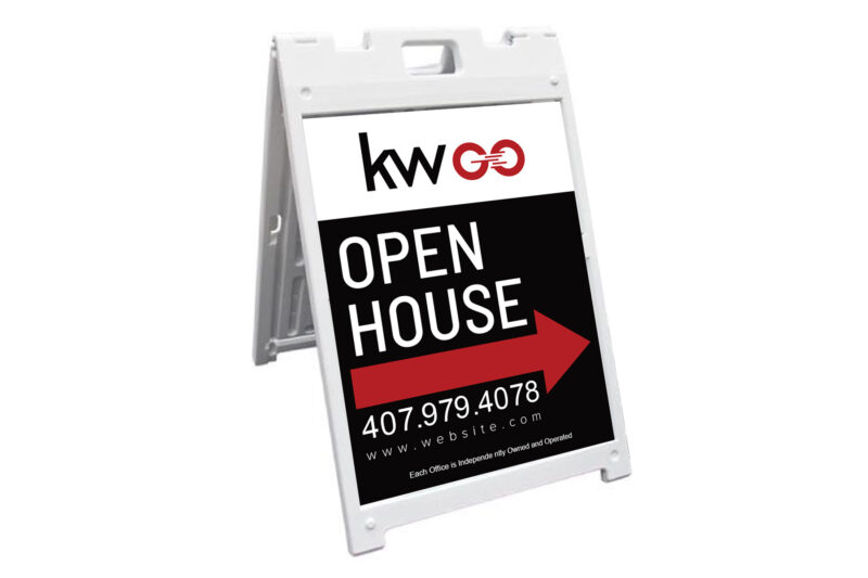 KWGO | 18 x 24 Signicade® MDX A-Frame sign