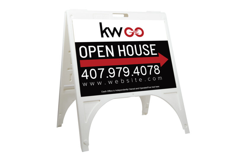 KWGO | Quik Sign® 24 x 18 A Frame Sign