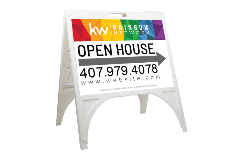 KWRN | Quik Sign® 24 x 18 A Frame Sign