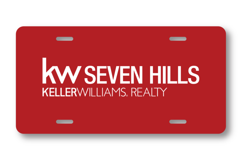 Keller Williams Seven Hills | License plate - Image 2