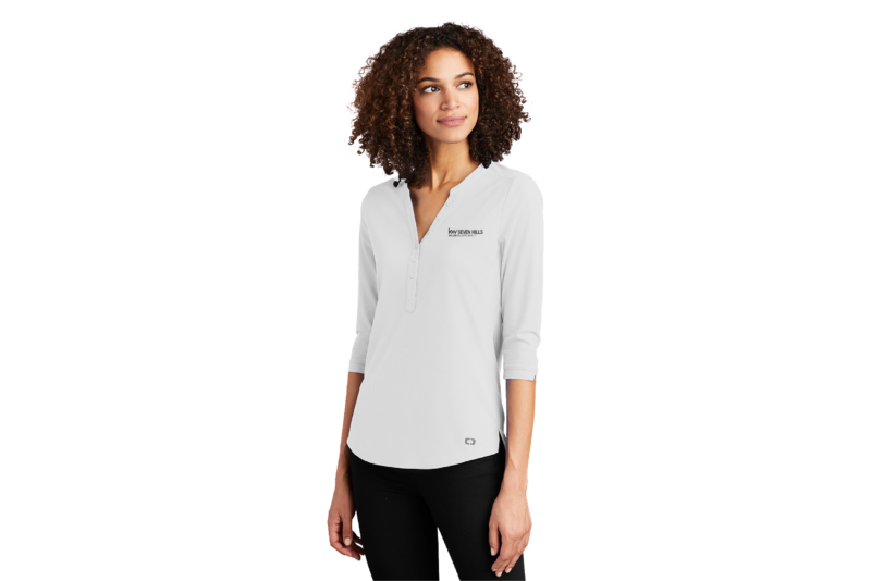Keller Williams Seven Hills | OGIO® Ladies Jewel Henley - Image 2