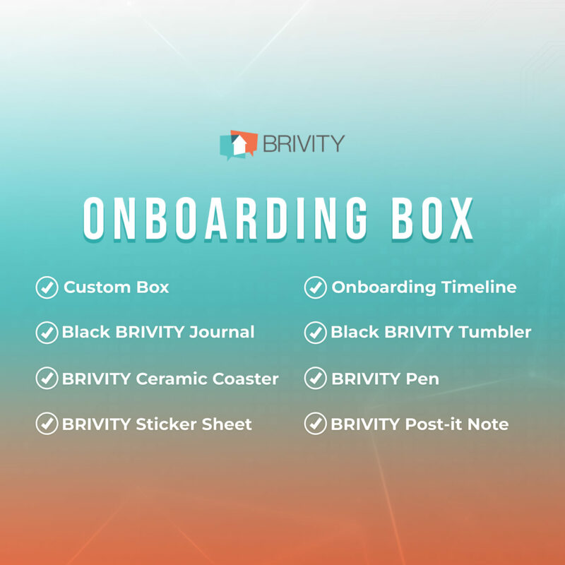 BRIVITY Onboarding Box
