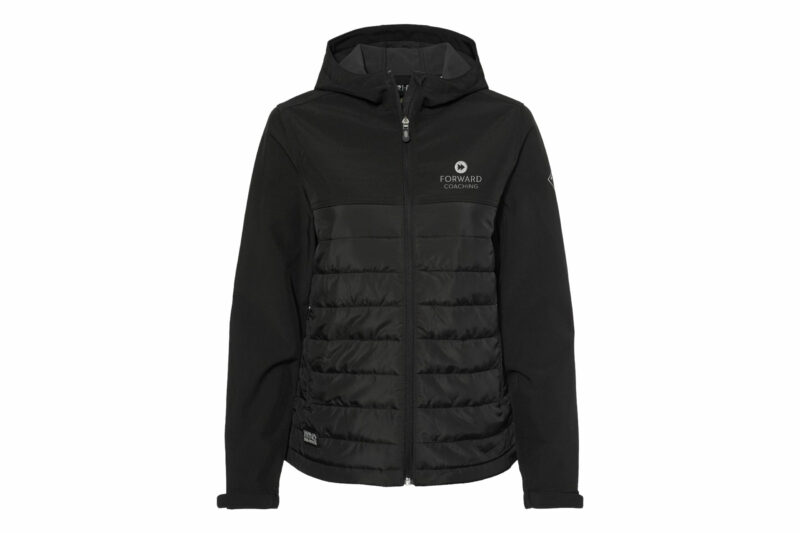 Forward Coaching | DRI DUCK - Women's Vista Soft Shell Puffer Embroidered - Image 3