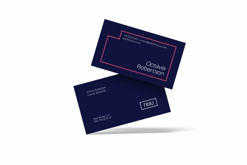 Real | Coral Box Business Card