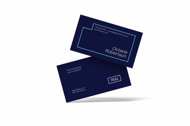 Real | Aqua Box Business Card