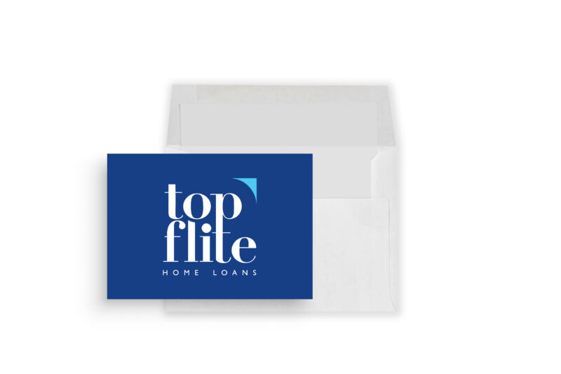 Top Flite Home Loans Greeting Card for Onboarding Box
