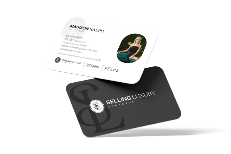 PLACE | Selling Luxury Arkansas Business Card