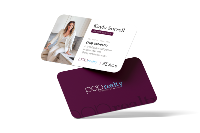 PLACE | Pop Realty Business Card