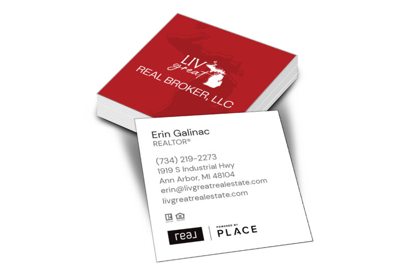 PLACE | Square Liv Great Business Card