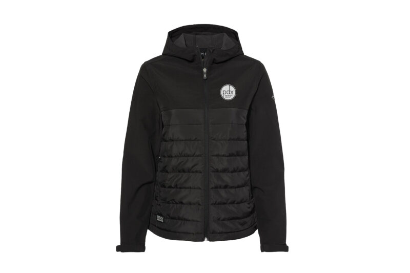 PDX Property Group | DRI DUCK - Women's Vista Soft Shell Puffer Embroidered - Image 2