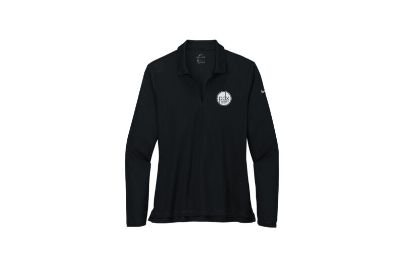 PDX Property Group | Nike Ladies Long Sleeve Polo - Image 2