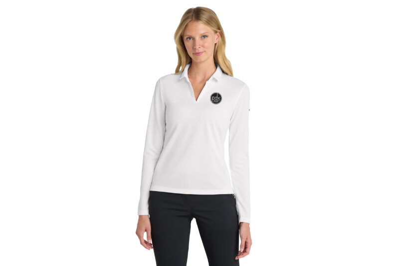 PDX Property Group | Nike Ladies Long Sleeve Polo - Image 3