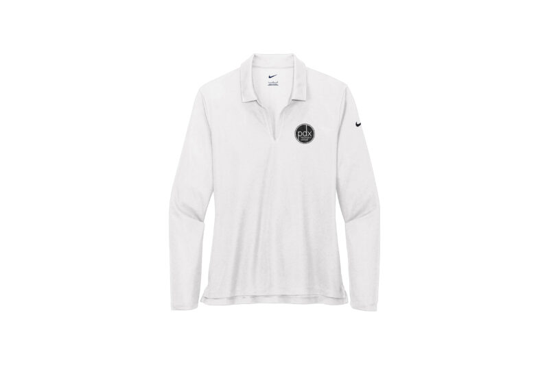PDX Property Group | Nike Ladies Long Sleeve Polo - Image 4