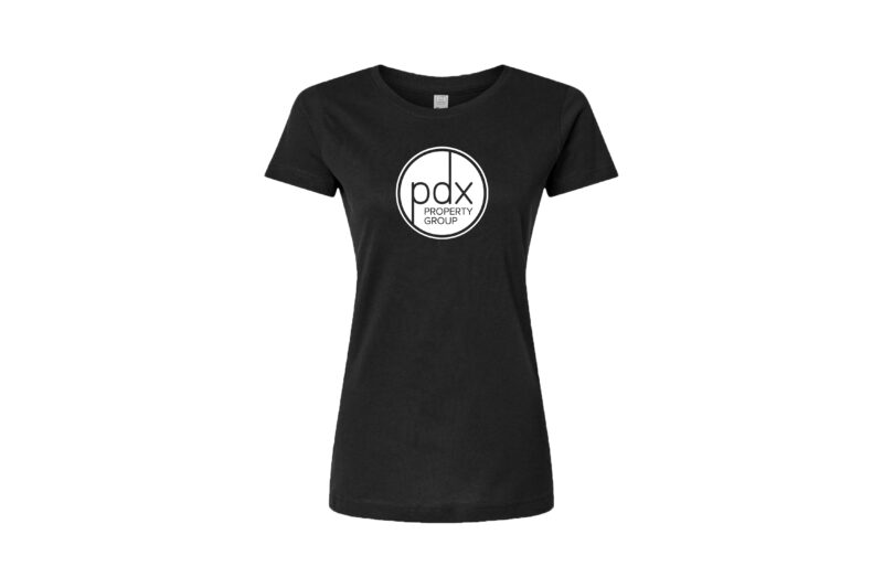 PDX Property Group | Women's Fine Jersey Tee - Image 2